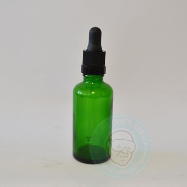 Πράσινο γυάλινο φιαλίδιο 50 ml 