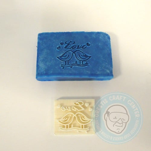 Soap stamp Love