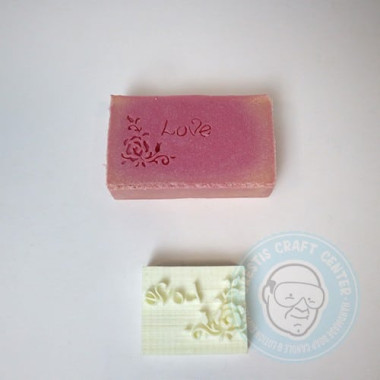 Soap stamp Rose Love