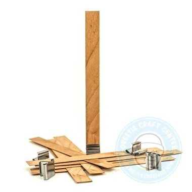 Wood wicks set 10 pcs