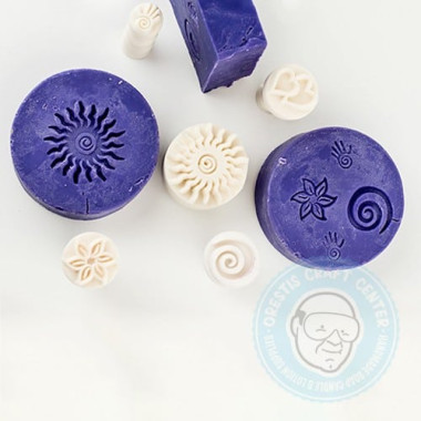 Mini soap stamps