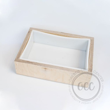 Wooden molds with silicone liners