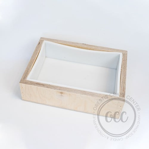Wooden molds with silicone liners