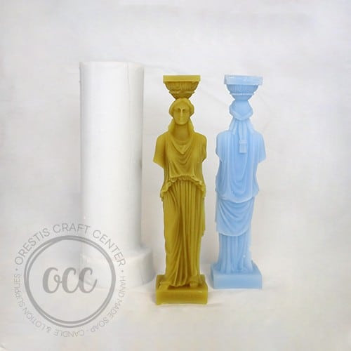 Caryatis for candle