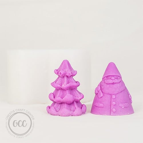 Santa & Christmas Tree