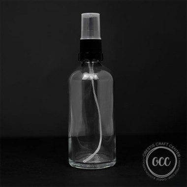 Clear glass bottles