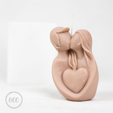Kiss (candle mold)