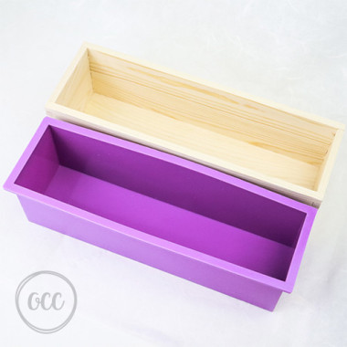 Wooden mold with silicone...