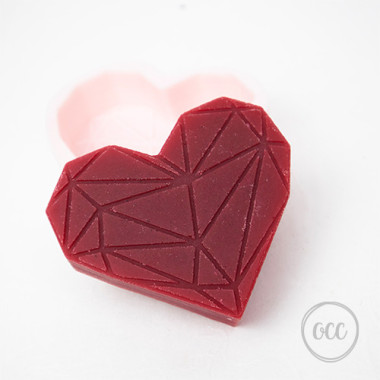 Stained glass heart