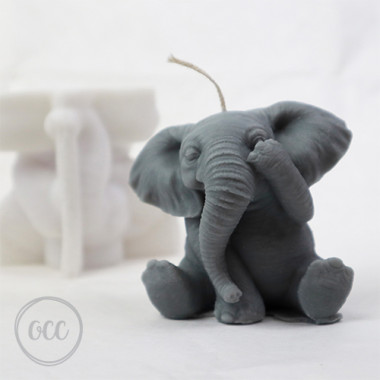 Elephant for candle