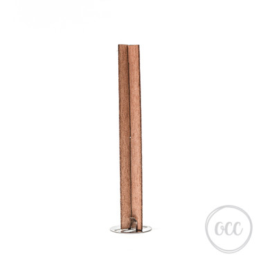 Wood wick cross shaped (set...