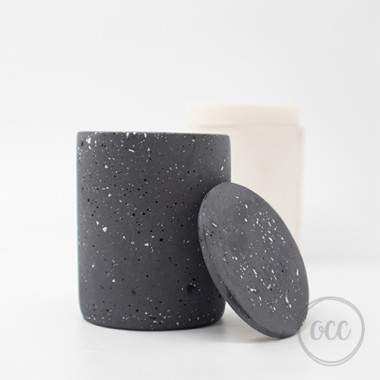 Tall jar with lid