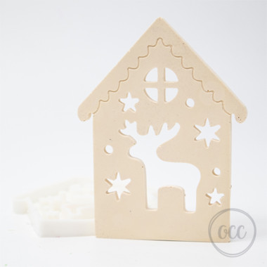 Christmas house pendant