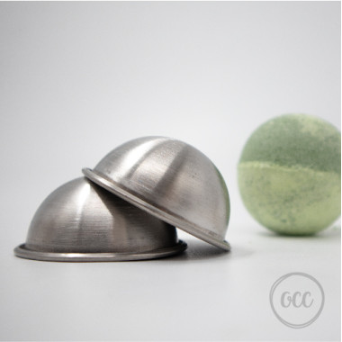 Aluminium molds for bath bombs