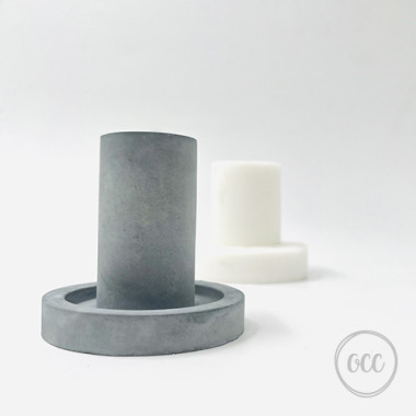 Silicone mold for candle...