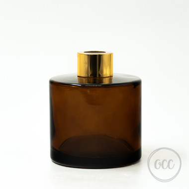 Amber glass jar for reed...