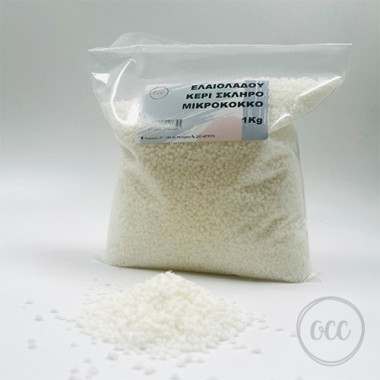 Pillar olive wax small grain