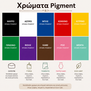 Υγρά Χρώματα Pigment