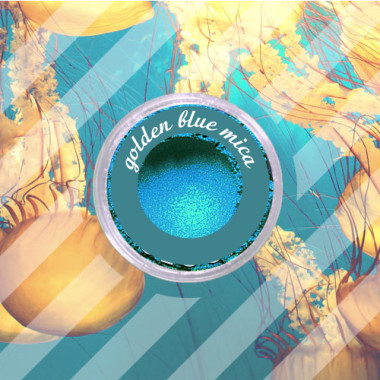 Golden Blue Mica10gr