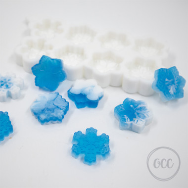 Small Flat Snowflakes