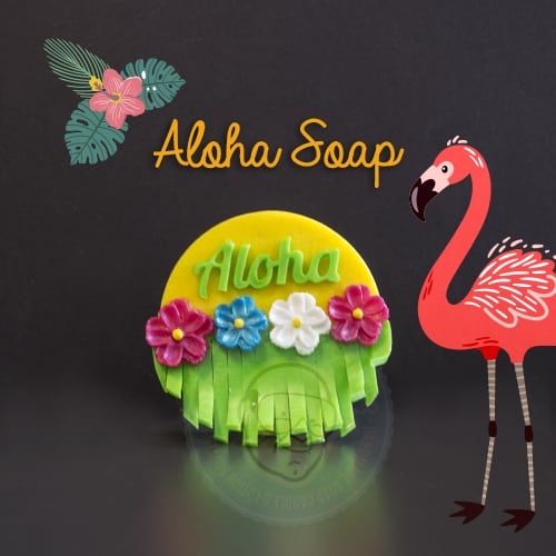 Aloha από τη μακρινή Χαβάη! Κατασκευές εμπνευσμένες από το φετινό trend Hawaii Flamingo: Flamingo soap