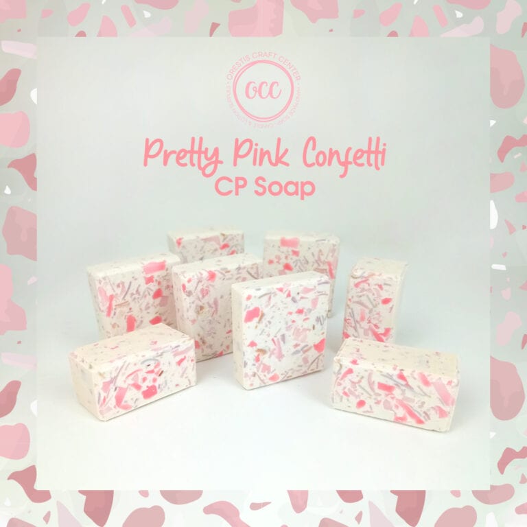 Pretty Pink Confetti Leftovers Soap