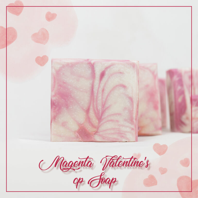Magenta Valentine Soap Ψυχρή Μέθοδος