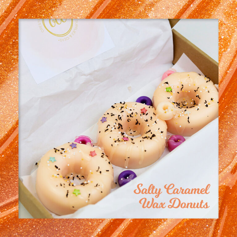 Salty caramel donuts